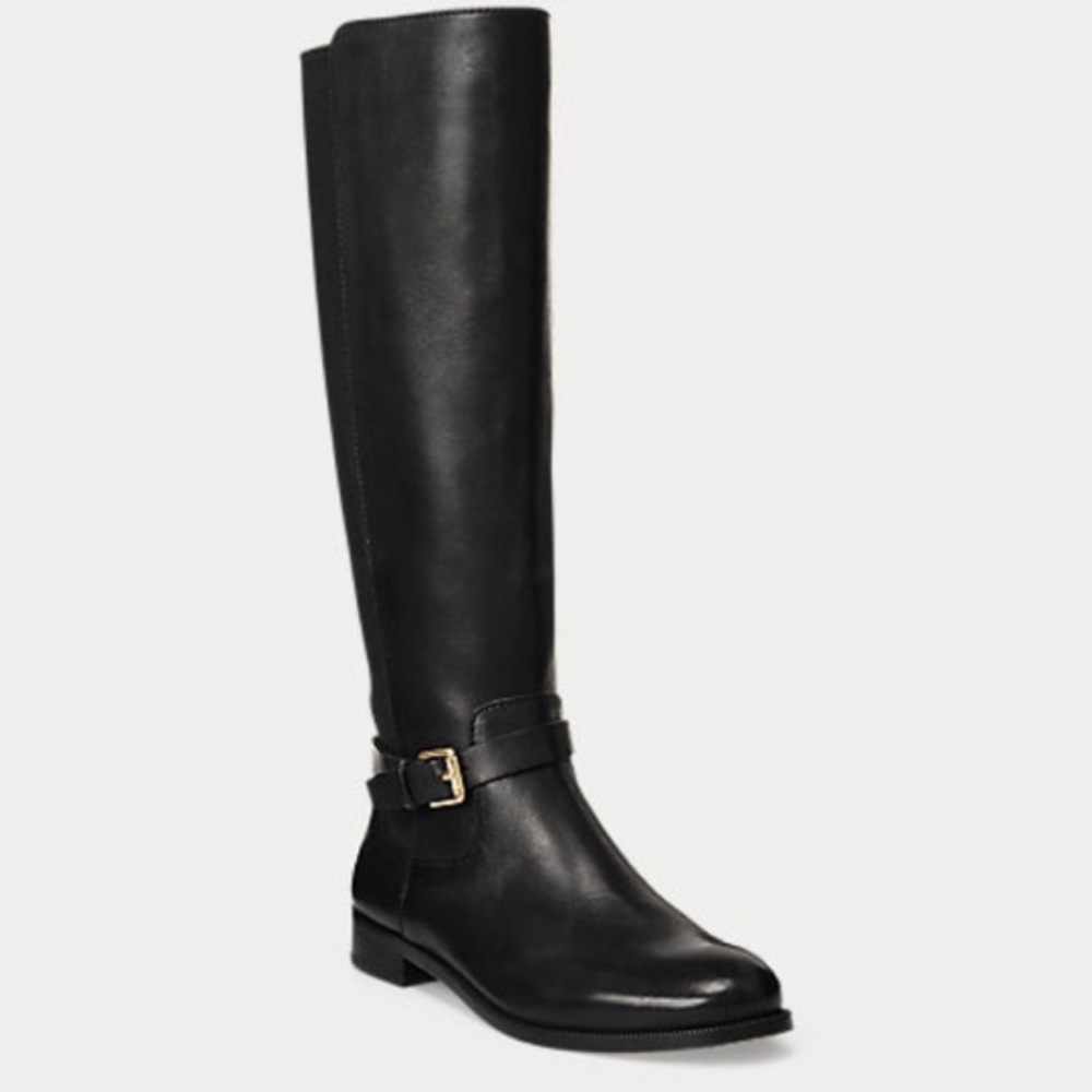 NWOT Ralph Lauren boots. Stretch back New without tags.